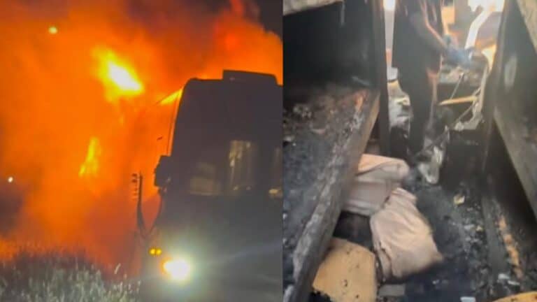 Kim Dracula vivió un drama al borde de la tragedia tras quedar atrapado en un bus en llamas 3 Kim Dracula vivió un drama al borde de la tragedia tras quedar atrapado en un bus en llamas