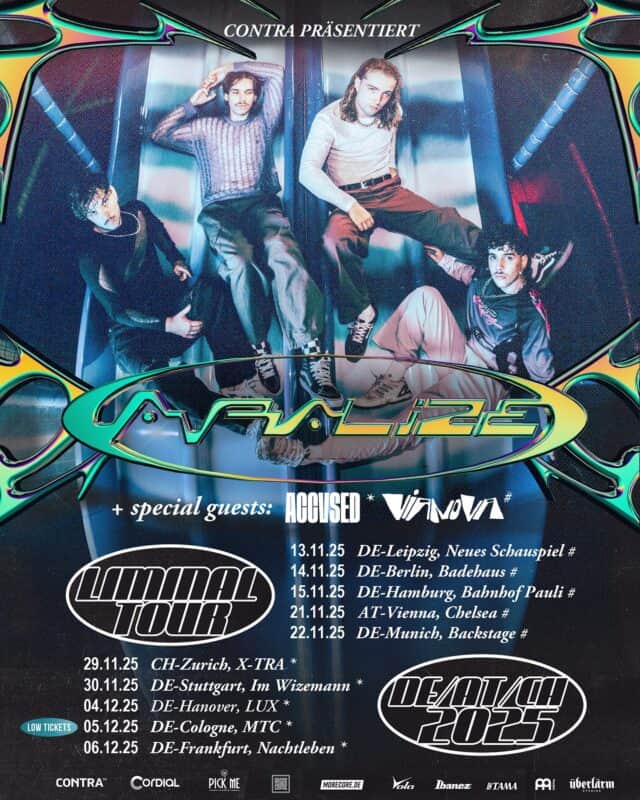 Vianova lanza su nueva canción "Obsolete" 2 AVRALIZE Liminal Tour 2025