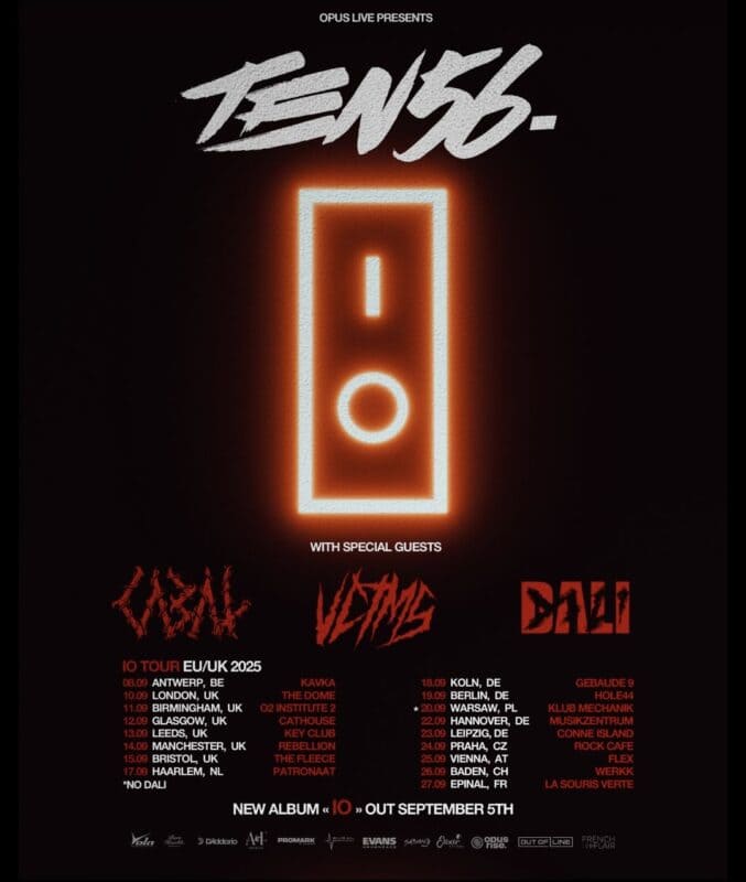 VCTMS presenta su último lanzamiento: twenty/eight 2 Cartel de la gira TEN56.TOUR 2025