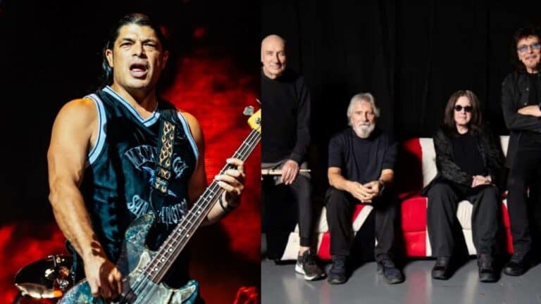 Robert Trujillo comparte el momento inolvidable que vivió antes del último concierto de Black Sabbath