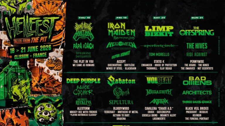 Todos los grupos confirmados para el Hellfest 2026 descubre las 183 bandas que harán historia el próximo año 3 Todos los grupos confirmados para el Hellfest 2026 descubre las 183 bandas que harán historia el próximo año