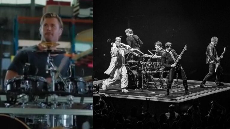 Chris Hemsworth se atreve con la batería junto a Parkway Drive y el resultado no deja indiferente a nadie 29 Chris Hemsworth se atreve con la batería junto a Parkway Drive y el resultado no deja indiferente a nadie